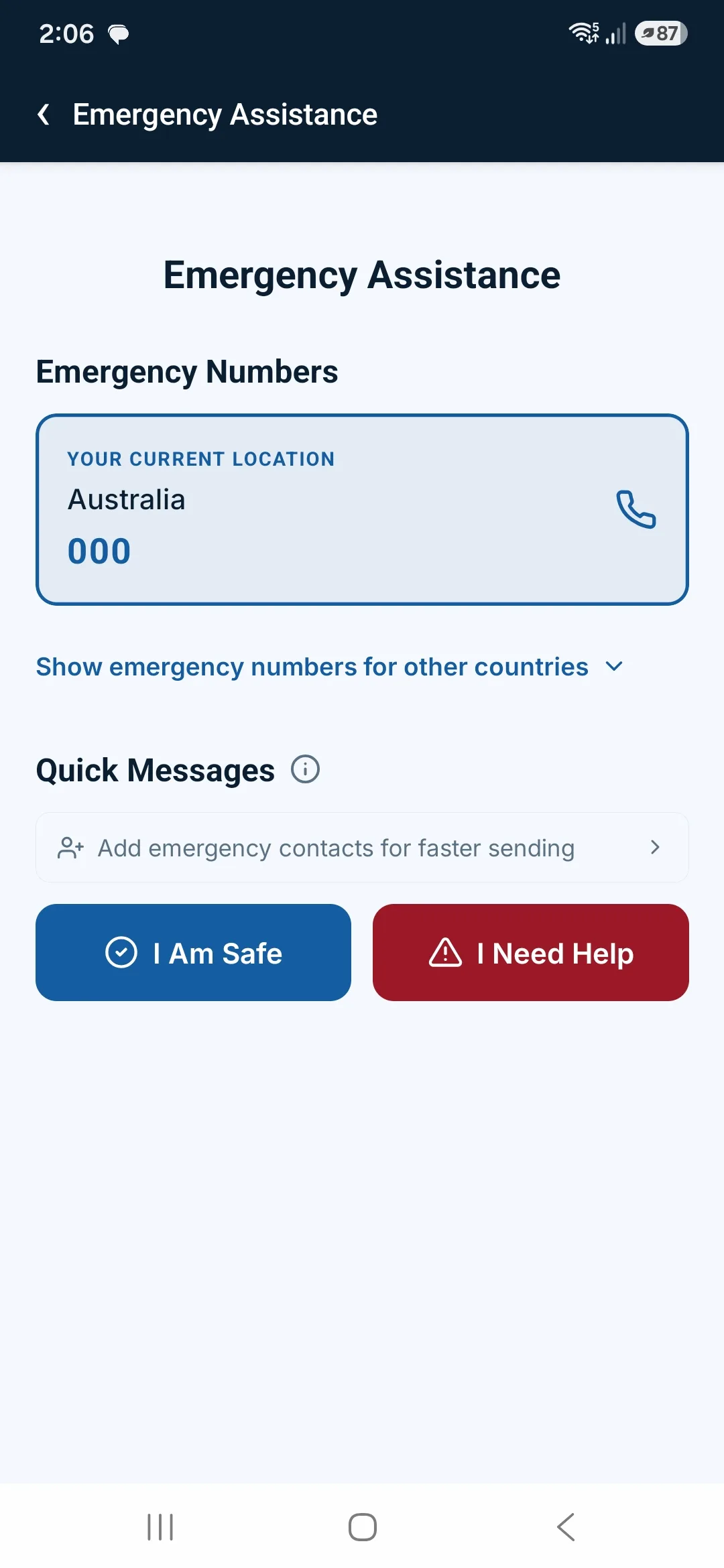 Emergency Assistance